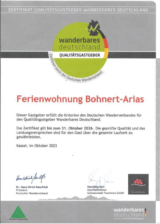 Ferienwohnung Bohnert-Arias Bad Peterstal-Griesbach Extérieur photo